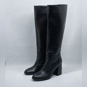 Stuart Weitzman Block Heel Mid Calf Boot size 6